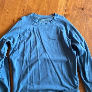 Patagonia blue crewneck